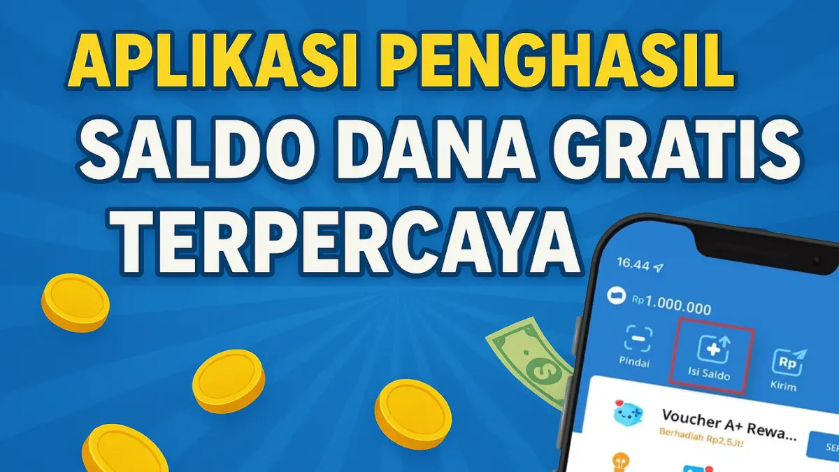 Aplikasi Penghasil Saldo DANA Gratis Terpopuler
