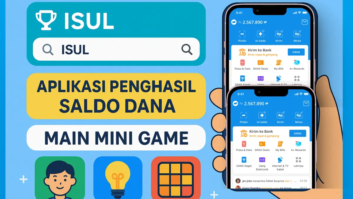 Wajib Dicoba untuk yang Mau Tambah Penghasilan! Download Sekarang Aplikasi Penghasil Uang Tanpa Ribet 2025 aplikasi penghasil saldo DANA terbukti membayar