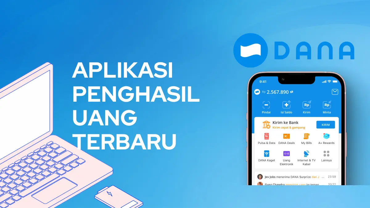 Paling Dicari 2025! 10 Aplikasi Penghasil Uang Terbaru 2025, Tersedia di Google Play aplikasi penghasil uang terbaru