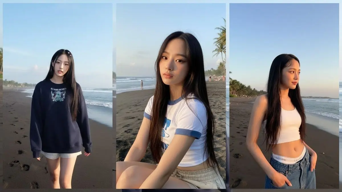 Prompt Gemini AI untuk Edit Foto Pantai Canggu agar Natural Bikin Feed Estetik Prompt Gemini AI