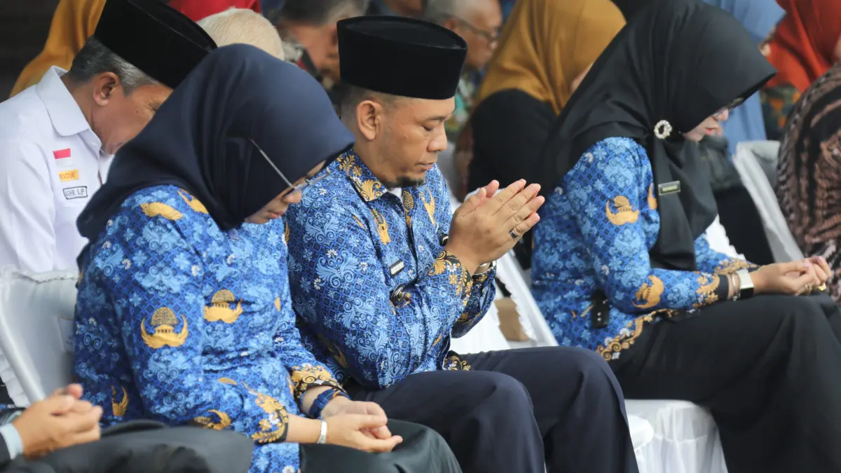 Donasi dan doa bersama ASN Kota Tasikmalaya untuk korban bencana Sumut.
