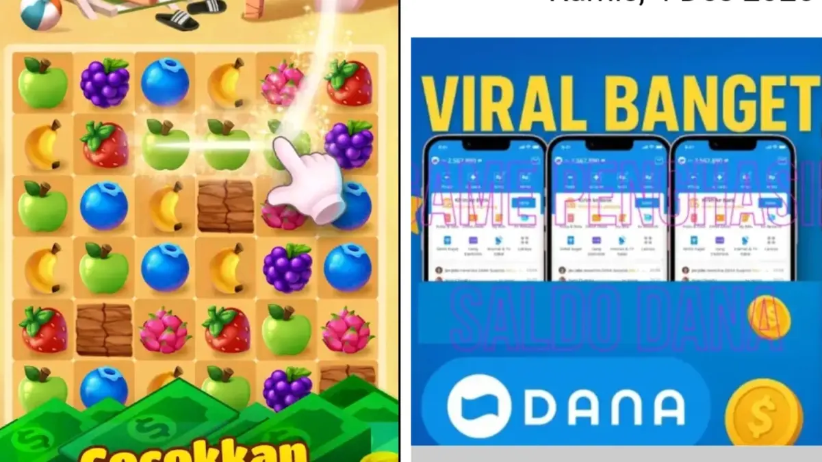Desember 2025 Ini Bisa Raih Uang DANA Gratis dari Game Online, Simak di Sini Game penghasil uang