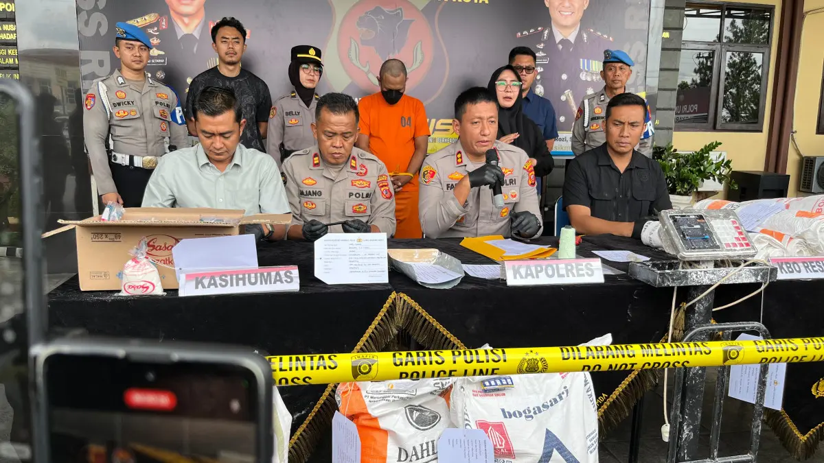 kasus pemalsuan merek pangan di Kota Tasikmalaya