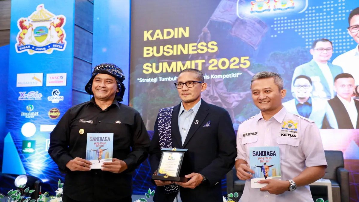 Sandiaga Uno Dorong UMKM Kota Tasikmalaya Tekan Angka Pengangguran, Begini Katanya Sandiaga Uno dorong UMKM Kota Tasikmalaya