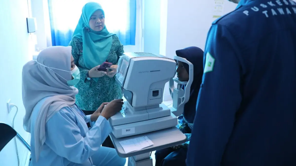 Mata Sehat, Masa Depan Terlihat: Gerakan Dinkes Kota Tasikmalaya pemeriksaan mata gratis di Kota Tasikmalaya