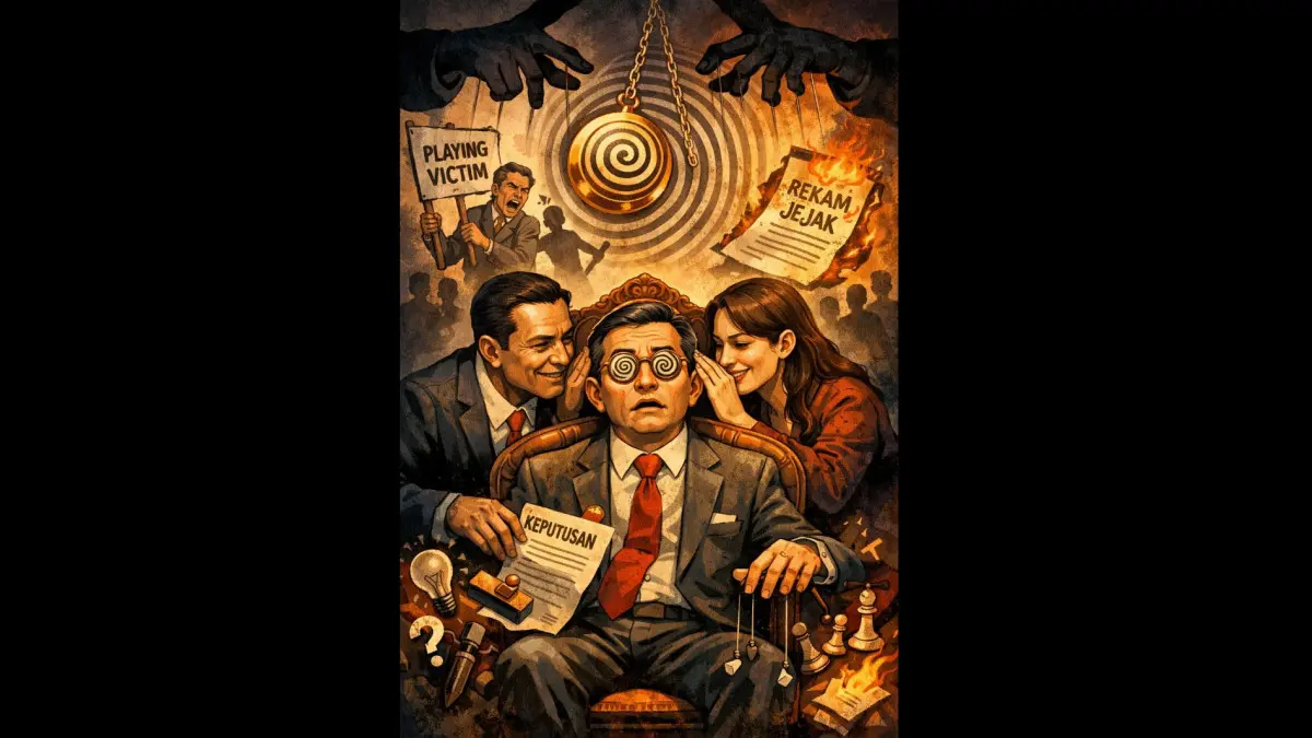 Hipnotis Politik! hipnotis politik dalam dinamika kekuasaan