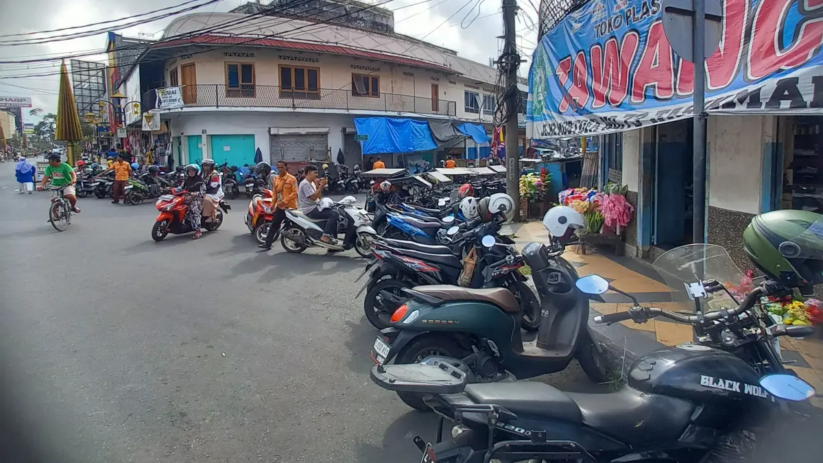 jukir Dishub Kota Tasikmalaya tanpa karcis
