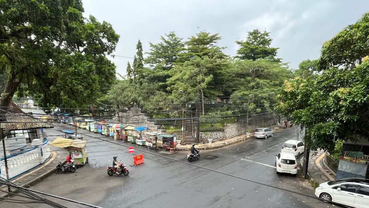 penataan PKL Taman Kota Tasikmalaya