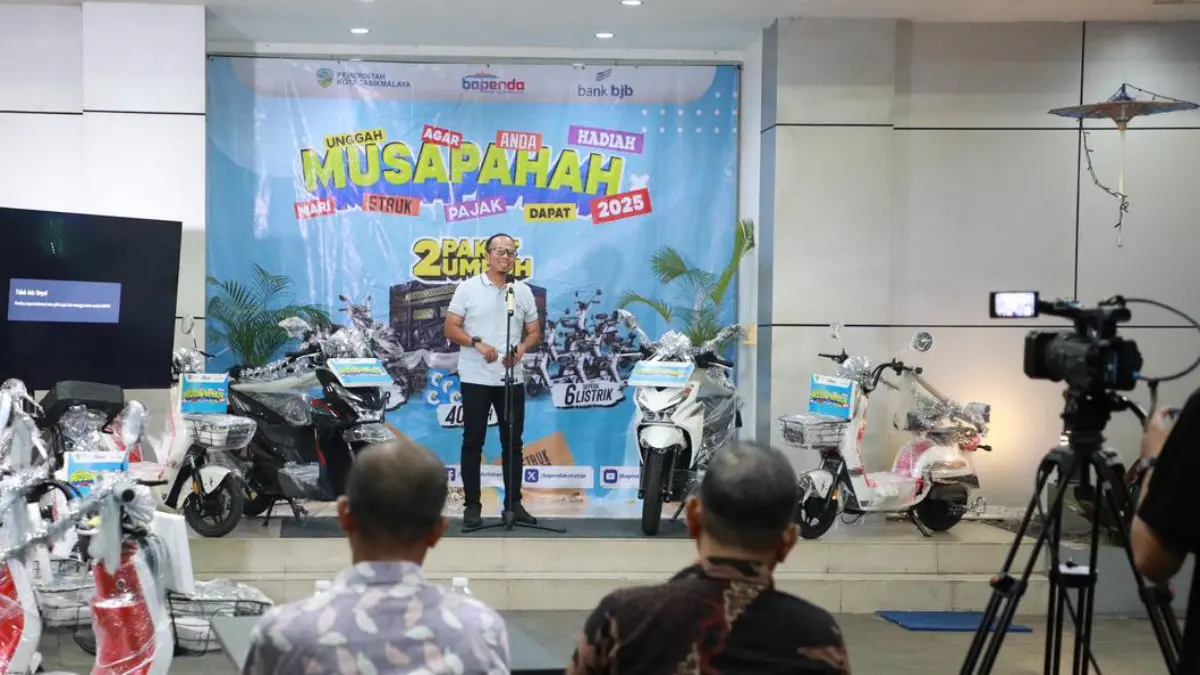 pendapatan pajak Kota Tasikmalaya 2025