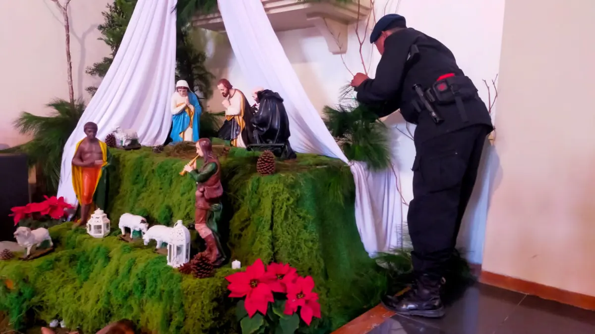 sterilisasi gereja jelang Natal di Kota Tasikmalaya