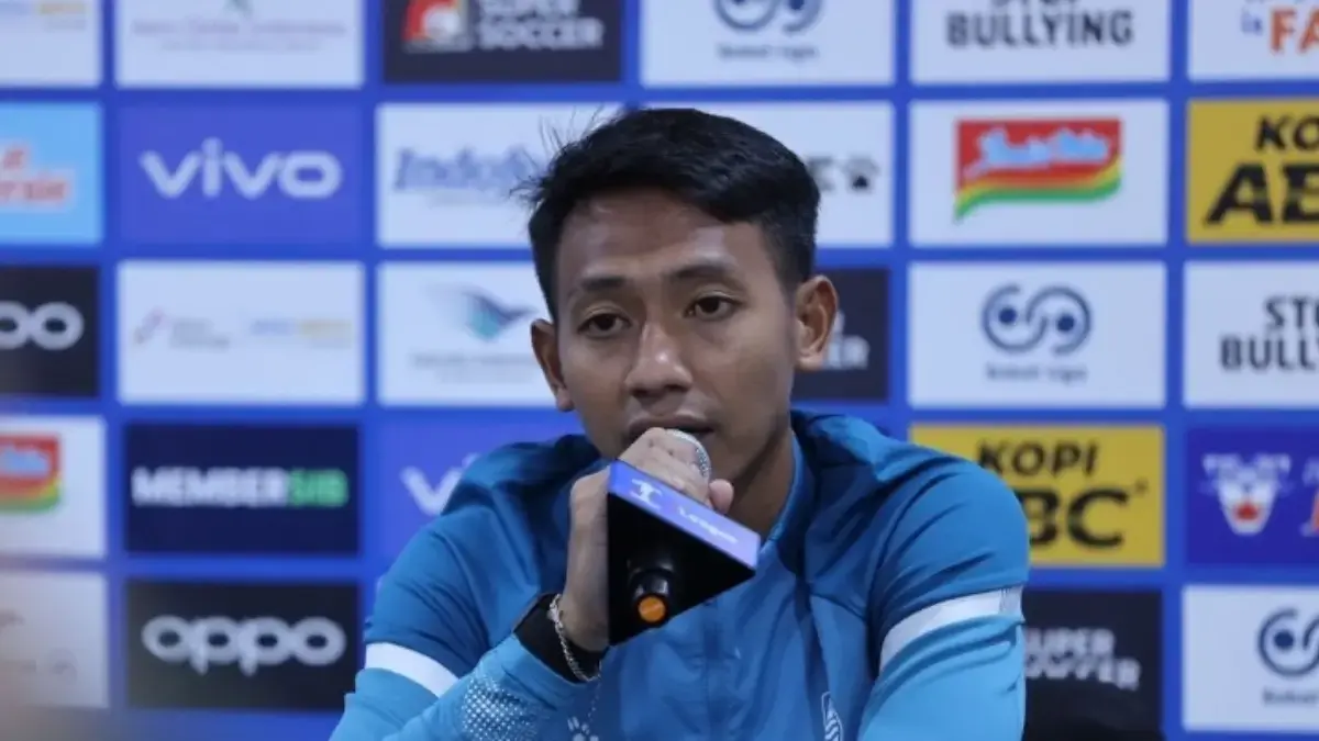 Gelandang Persib Beckham Putra