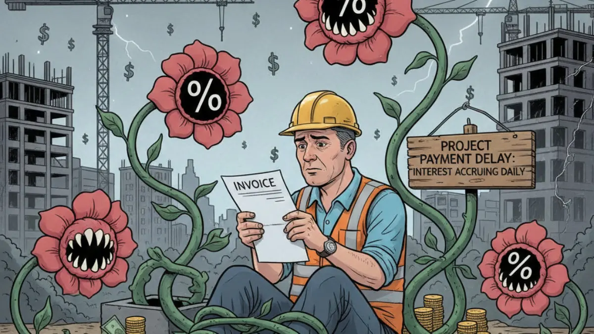 keterlambatan pembayaran proyek pemerintah Kota Tasikmalaya