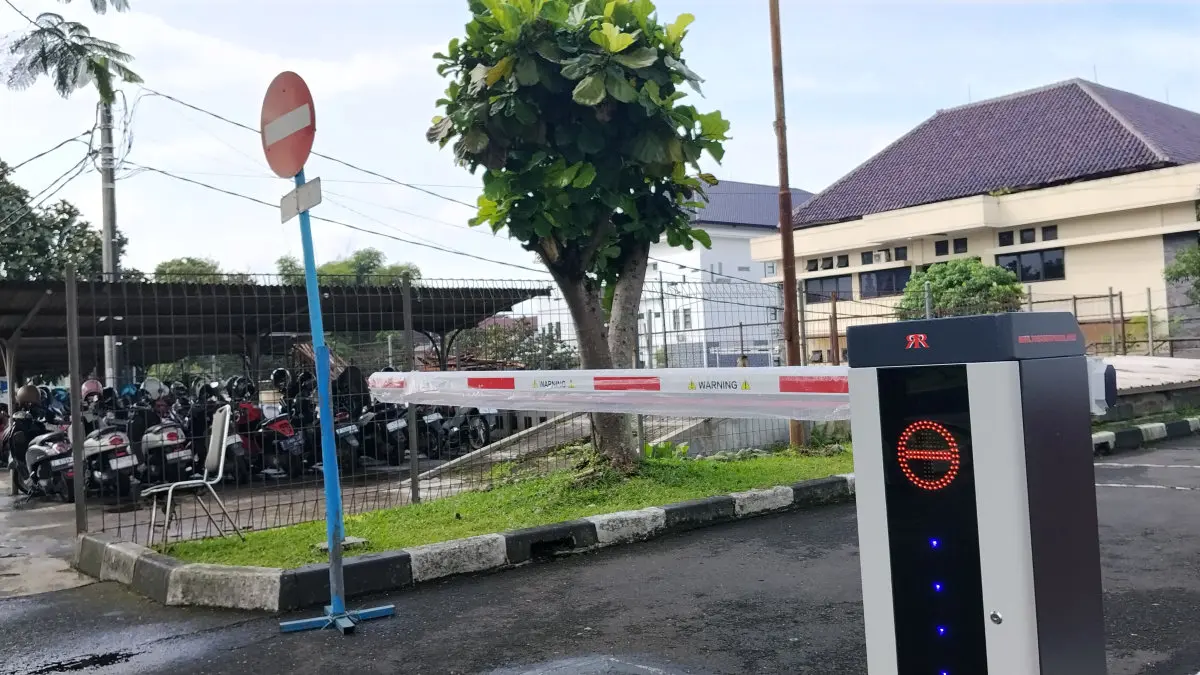 portal parkir VIP Setda Kota Tasikmalaya