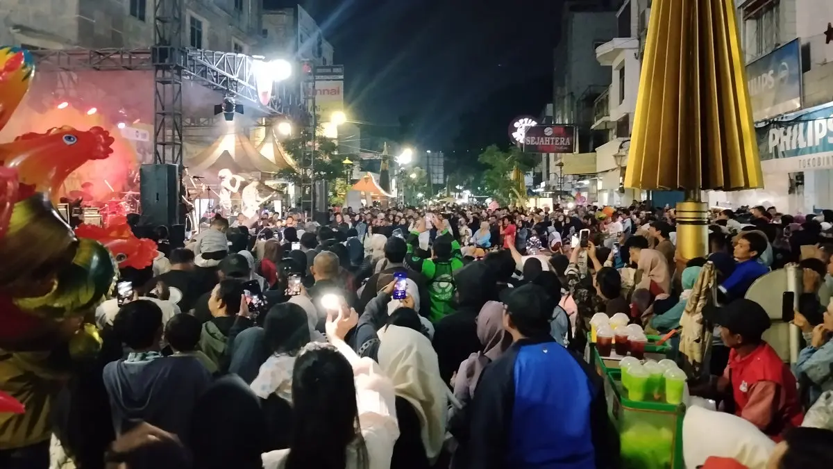malam tahun baru di Kota Tasikmalaya