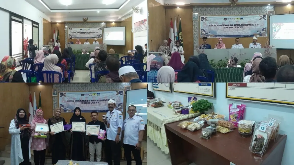 KKN Gradasi Kelompok 15 Desa Jati Gelar Workshop Transformasi UMKM di Garut KKN Gradasi