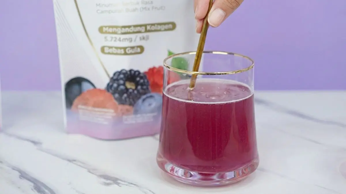 Kulit Kusam dan Kering? Coba Minuman Serbuk Rasa dengan Kolagen yang Sedang Viral Ini Minuman Serbuk Rasa