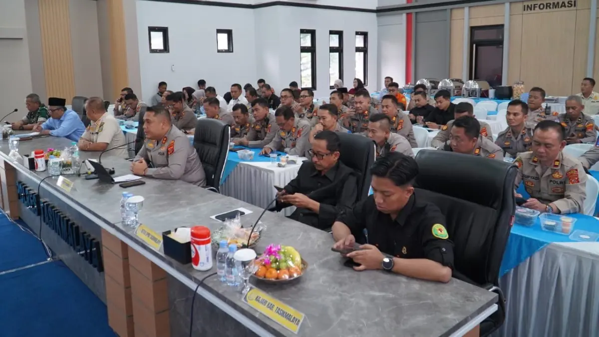 Rapat Koordinasi Pengamanan Nataru 2025