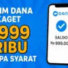 Cara Klaim DANA Kaget Saldo