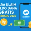 Cara mendapatkan saldo DANA gratis