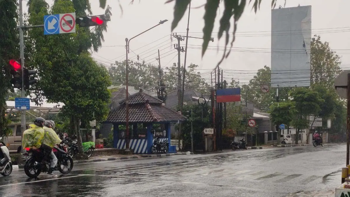 Ini Dia Daftar Jalan yang Akan Ditutup di Sekitar Alun-Alun Ciamis pada Malam Tahun Baru lampu merah tonjong ciamis