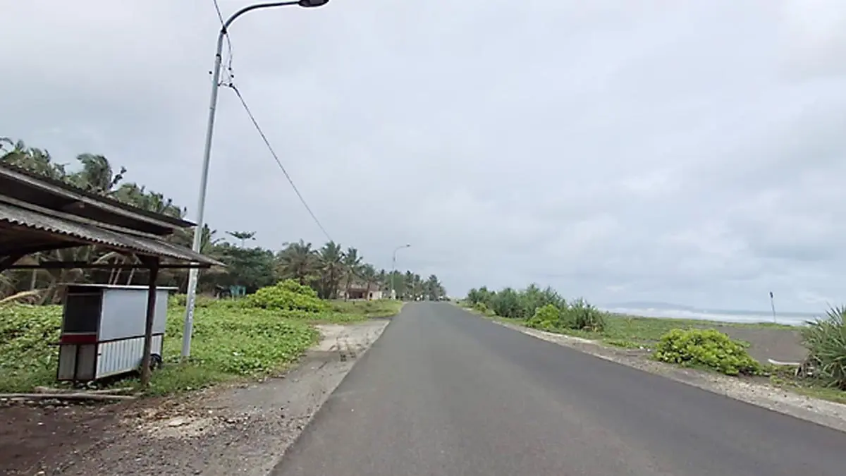 Jalan Tunggilis-Ciparakan pangandaran