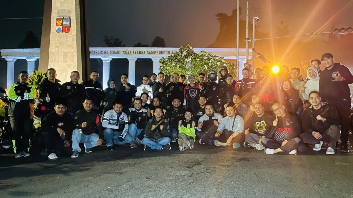 Night Ride Pencinta Honda ADV Pecah di Bogor, Silaturahmi Makin Nempel! pencinta Honda ADV