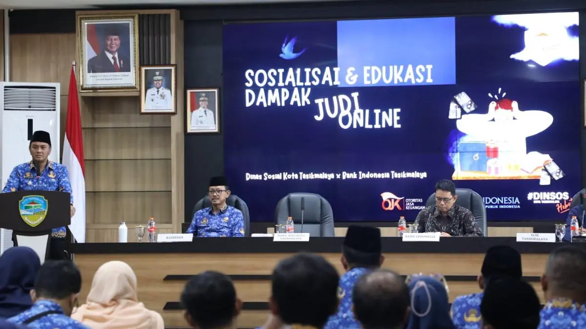 penerima bansos terindikasi judol di Kota Tasikmalaya