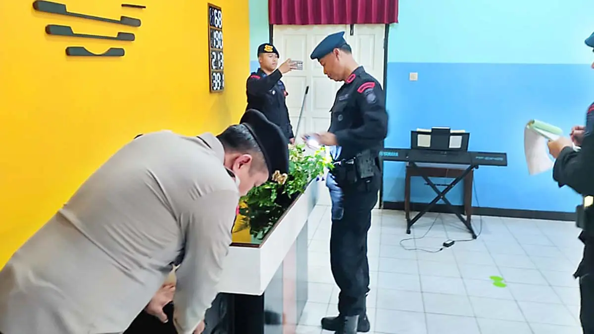 pengamanan natal di pangandaran