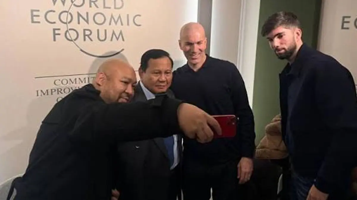 Presiden Prabowo Bertemu Zinedine Zidane
