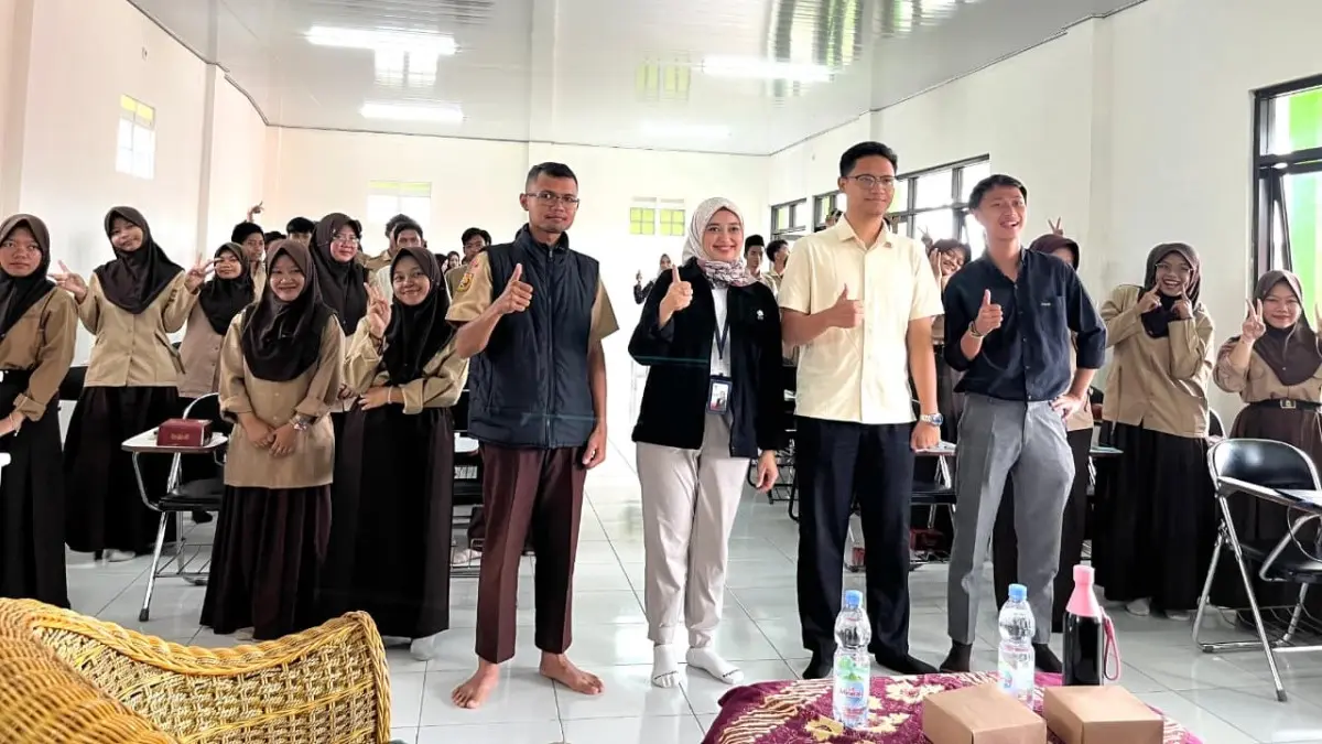 Pelajari Pasar Modal, Siswa dan Guru SMK Arrohmah Dadaha Perkuat Literasi Keuangan SEMINAR