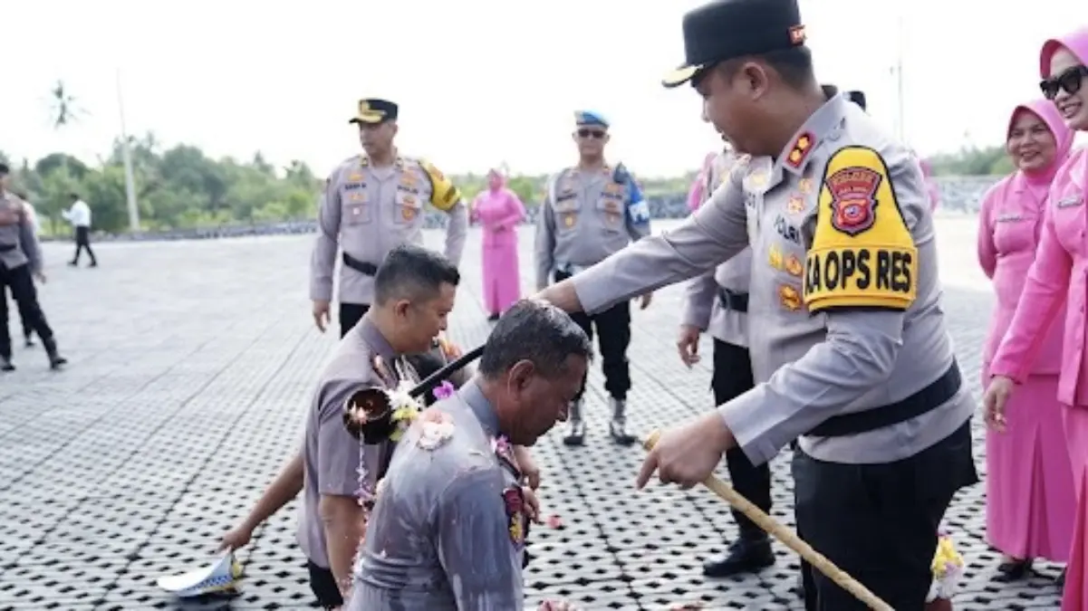 Bintara Sampai Perwira, 30 Personel Polres Pangandaran Naik Pangkat Polres Pangandaran, kenaikan pangkat