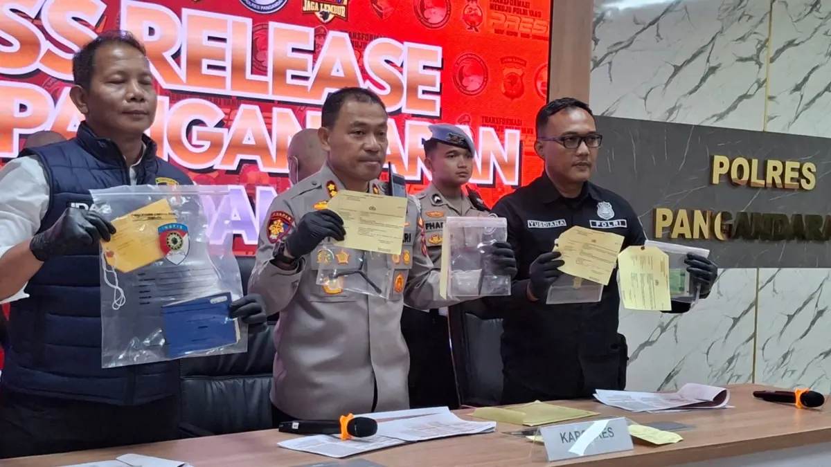 Kasus curanmor Polres Pangandaran