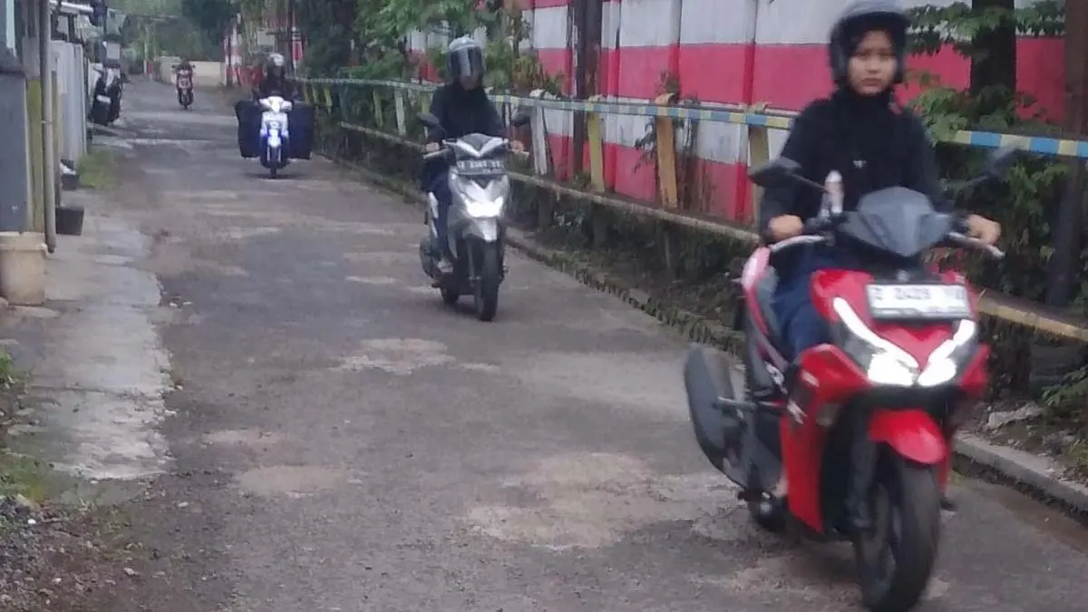 jalan rusak kota banjar