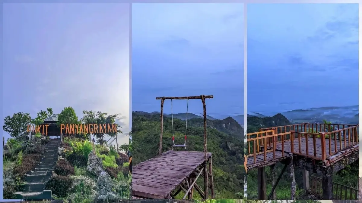 Bukit Panyangrayan Tasikmalaya, Tempat Healing Murah dengan Panorama Alam Epic Bukit Panyangrayan