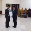 Bupati Lantik Sekda Kabupaten Tasikmalaya