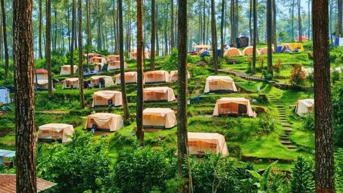 Staycation Alam Bandung? Coba Corak Alam Glamping yang Lagi Viral, Cozy Abis! Corak Alam Glamping
