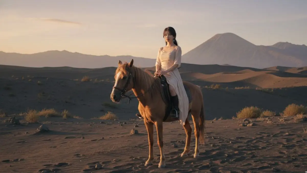 Cuma Modal Foto! Prompt Gemini AI Ini Bikin Edit Foto Naik Kuda di Bromo Tampak Nyata Prompt Gemini AI