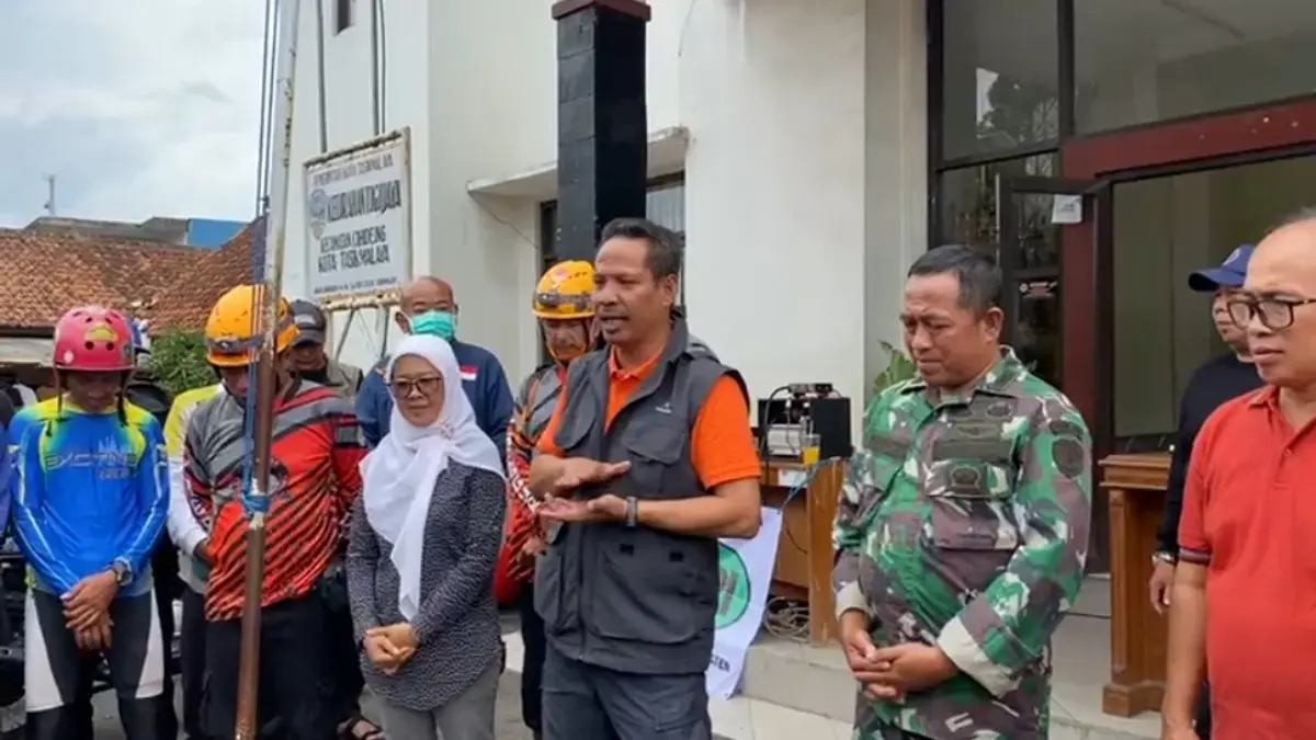 Operasi Pencarian Bocah Tenggelam di Kota Tasikmalaya Dihentikan, Posko Dibubarkan operasi pencarian bocah tenggelam di Kota Tasikmalaya