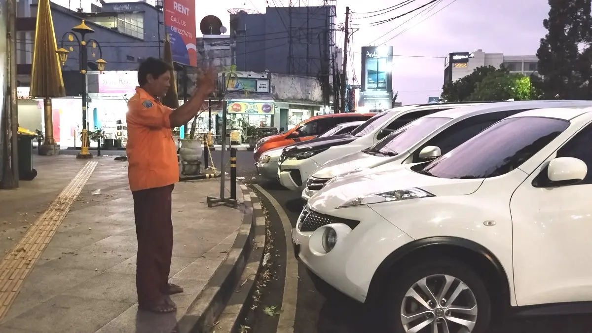 setoran harian parkir Kota Tasikmalaya