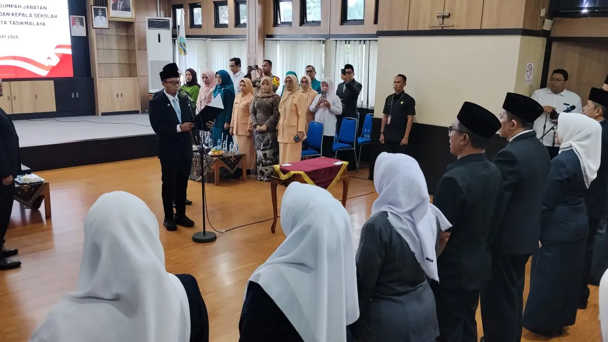 pelantikan pejabat eselon II Kota Tasikmalaya