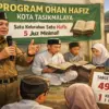 target Ohan Hafiz Kota Tasikmalaya belum tercapai