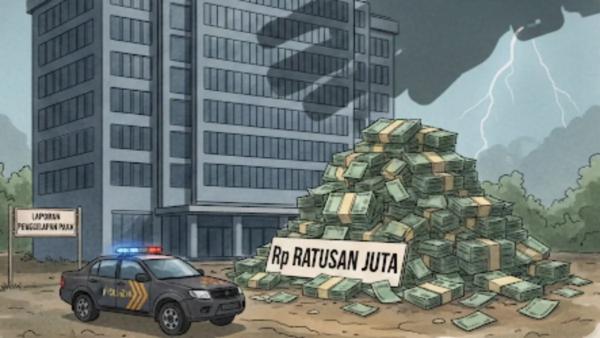 penggelapan dana pajak perusahaan di Kota Tasikmalaya