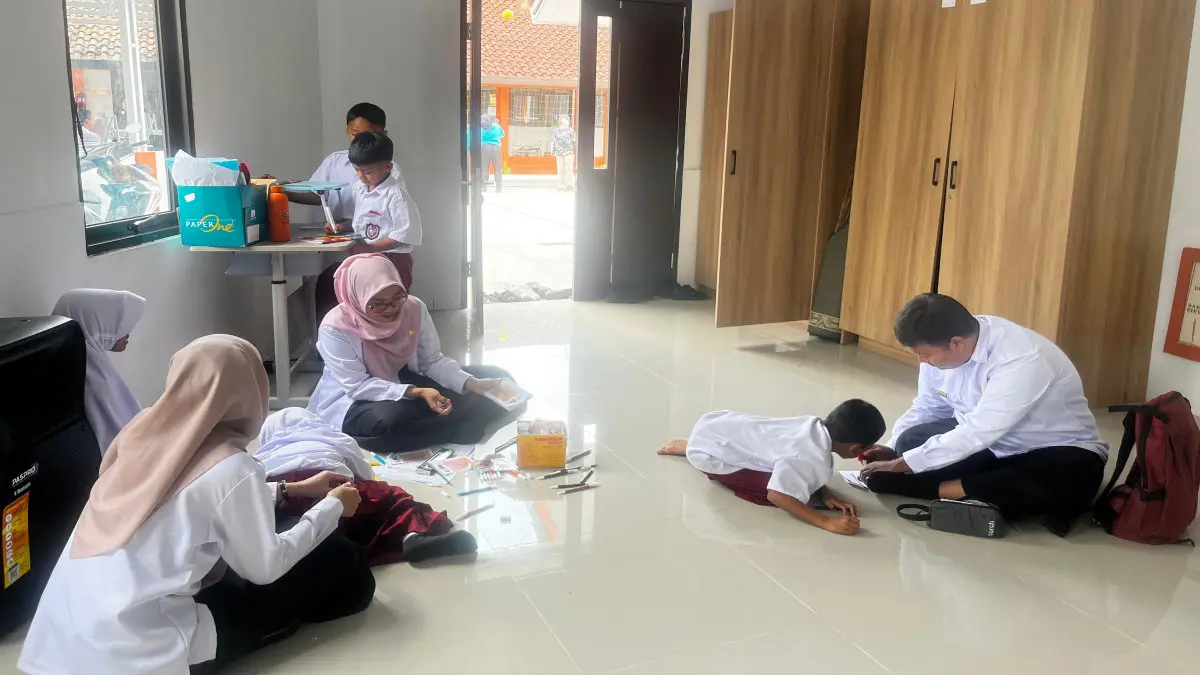 Sekolah Rakyat Kota Tasikmalaya ruang belajar sempit