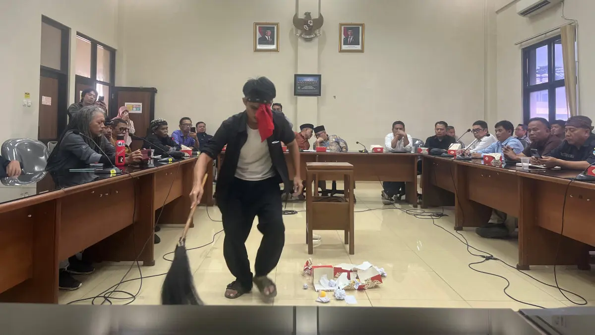 audiensi komunitas seni Kota Tasikmalaya gagal
