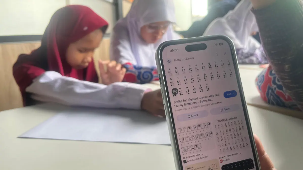 akses Braille di Kota Tasikmalaya masih minim