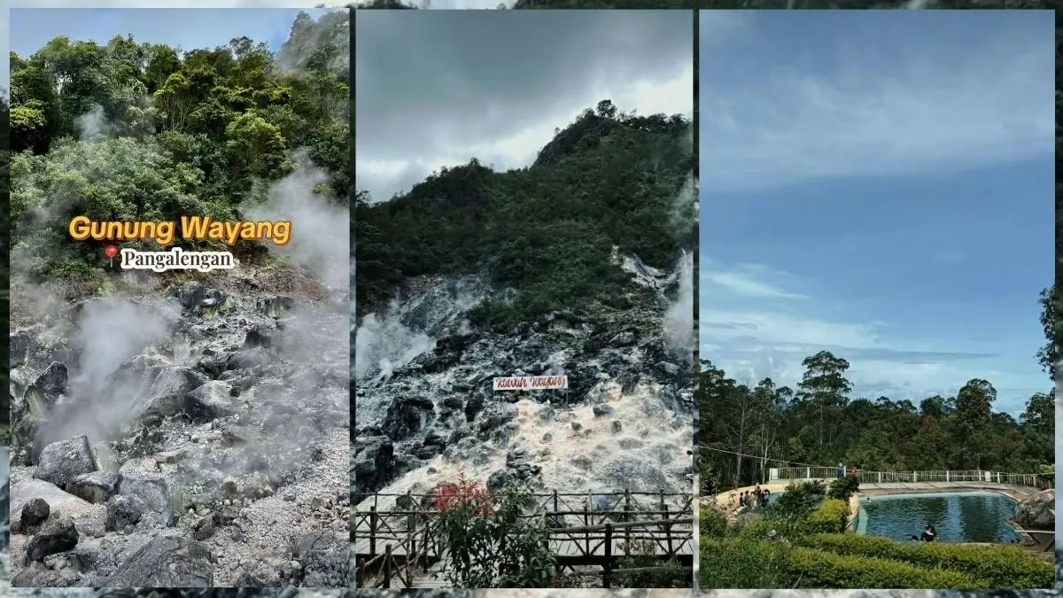 Hiking Ringan di Kawah Wayang Pangalengan, Bonus Pemandian Air Panas! Kawah Wayang Pangalengan