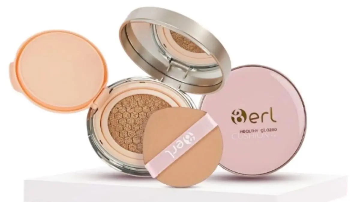 Bukan Sekadar Cushion! B ERL Healthy Glaze Cushion Ini Makeup Sekaligus Skincare Bikin Wajah Auto Glowing Healthy Glaze Cushion
