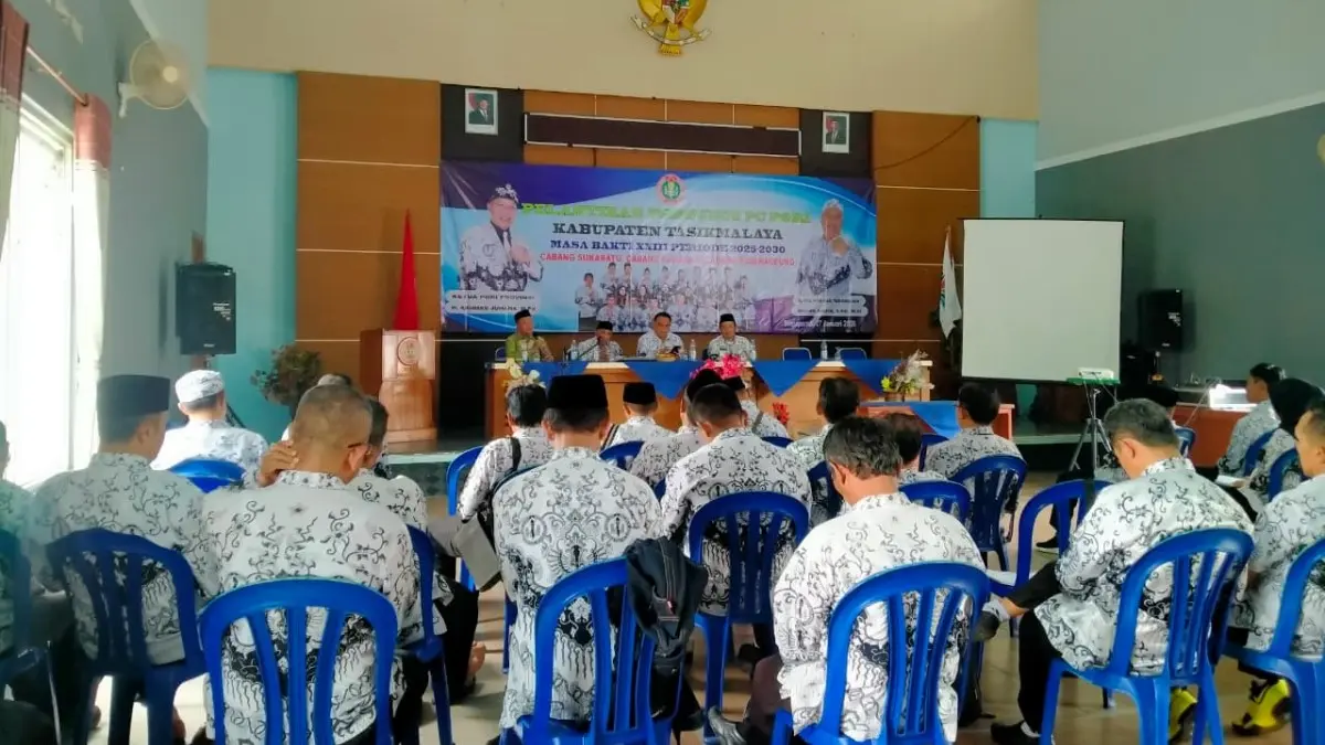 Pengurus PGRI Tiga Kecamatan di Kabupaten Tasikmalaya Dilantik, Perkuat Solidaritas dan Sinergi Pendidikan PGRI Kabupaten Tasikmalaya