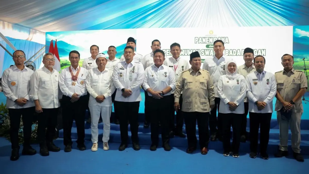 Panen raya di karawang