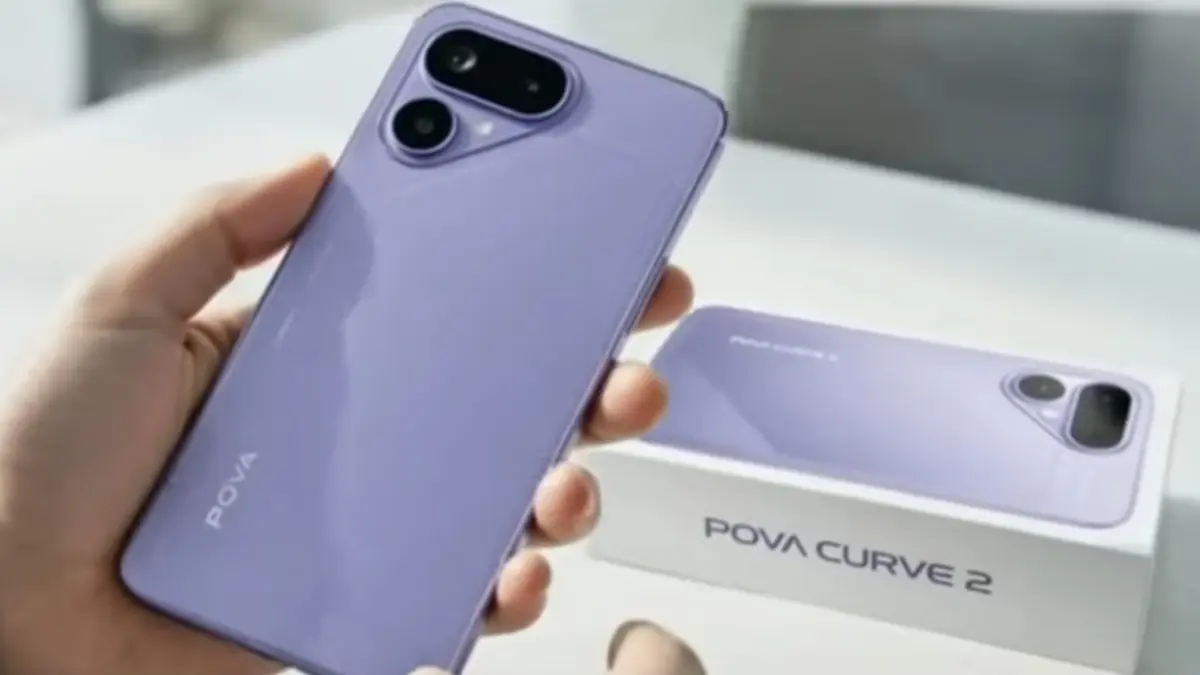 Tecno Pova Curve 2 dengan Layar AMOLED Lengkung 144Hz dan Performa Stabil Tecno Pova Curve 2